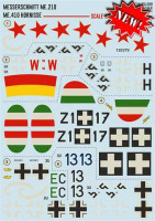 Print Scale 72-298 Me.210 / Me.410 Hornisse (wet decals) 1/72