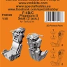 CMK P48020 F-4B/C Phantom II seat (2 pcs.) 3D Print 1/48
