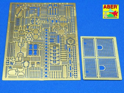 Aber 35014 Pz.Kpfw.VI Tiger I Ausf.E/H early (designed to be used with Academy and Italeri kits) 1/35