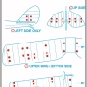 HGW 148419 Inspection Hole Cover TIGER MOTH (SIMPLY) 1/48