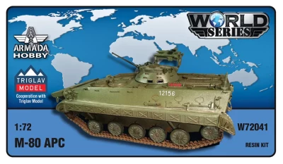 Armada Hobby W72041 M-80 APC (resin kit) 1/72