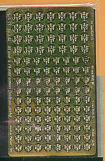 Aber 35A048 German 88mm and 75mm ammunition bottom detail plates 1/35