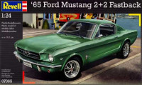 Revell 07065 Автомобиль Ford Mustang 2+2 Fastback 1965 1/24
