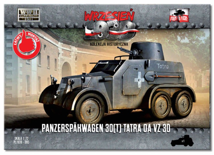 First To Fight 72095 Panzerspahwagen 30(t) Tatra OA vz.30 1/72