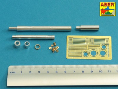 Aber 35 L-145 125mm 2A46M-5 Barrel for Russian Tank T-90 &amp; T-90A (designed to be used with Meng Model, Trumpeter and Zvezda kits) 1/35