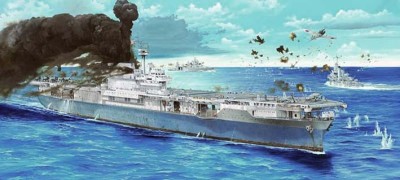 Trumpeter 03711 Авианосец ВМФ США Yorktown CV-5 1/200