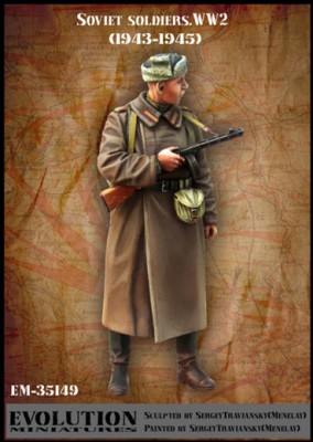 Evolution Miniatures 35149 Soviet soldier, WW2 1943-45 1/35