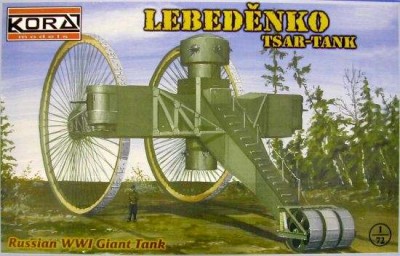 Kora Model A7226 Tsar-Tank LEBEDENKO 1/72