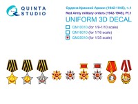 Quinta studio QM35010 Ордена Красной Армии (1942-1945) ч.1 1/35