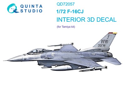 Quinta Studio QD72057 F-16CJ (Tamiya) 1/72