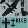 Kora Model CSD7276 Heinkel He-111 H-6 Ski Conversion set&decal 1/72