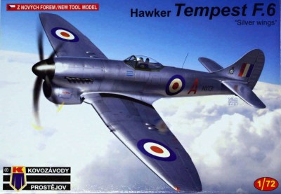Kovozavody Prostejov 72224 Hawker Tempest F.6 'Silver wings' (3x camo) 1/72