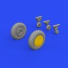 Eduard 648816 BRASSIN F4F-4 wheels late (EDU) 1/48