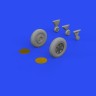 Eduard 648816 BRASSIN F4F-4 wheels late (EDU) 1/48