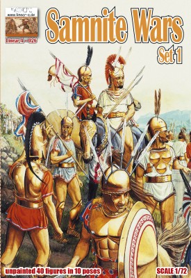 Linear-A LA026 Samnite Wars Infantry Set 1 1/72