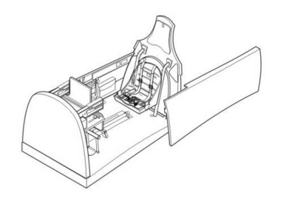 CMK 5005 P-40B - interior set for TRU 1/32