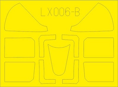 Eduard LX006 Mask 1/24 F6F-5 TFace (AIRF)