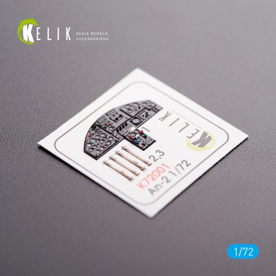 Reskit K72001 AN-2 Colt interior 3D decals for Trumpeter kit Trumpeter 1/72