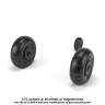 Armory ARAW72202 Junkers Ju-88 late wheels with weighted tires/tyres 1/72