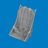 Eduard 6481064 BRASSIN P-40 seat w/ integral belts Type 1 1/48