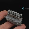 Quinta Studio QP32021 Электропроводка двигателя BMW III, для Fokker D.VIIF (Wingnut Wings) 1/32