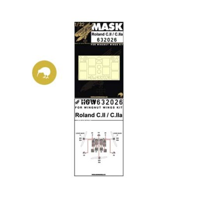 HGW 632026 Mask Roland C.II/C.IIa (WNW) 1/32