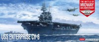 Academy 14409 USS Enterprise CV-6 The Battle of Midway 80th Anniversary 1/700