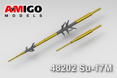 Amigo Models AМG 48202 ПВД самолетов семейства Су-17М 1/48