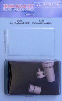 Aires 4784 A-4 Skyhawk IDF exhaust nozzles (HOBBYB) 1/48