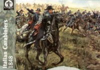 Waterloo 1815 WLAP005 Italian Carabiniers 1848 (12 men/12 horses 1/72