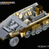 Voyager Model PEA141 WWII German Sd.Kfz.250 NEU Stowage Bins & Fenders (For DRAGON Kit) 1/35