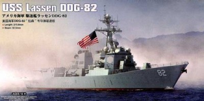 Hobby Boss 83412 Американский Миноносец USS DDG-82 Lassen 1/700