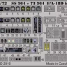Eduard SS364 F/A-18D interior (ACAD) 1/72