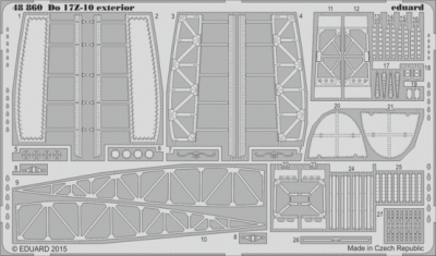Eduard 48860 Do 17Z-10 exterior
