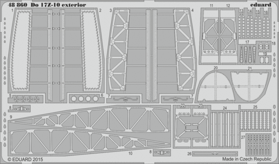 Eduard 48860 Do 17Z-10 exterior