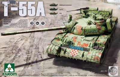 Takom 2056 Т-55A 1/35