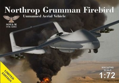 Sova-M 72003 Northrop Grumman Firebird UAV 1/72