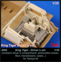 CMK 3062 King Tiger - driver's set for TAM 1/35