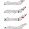 Model Maker Decals D72155 Mikoyan MiG-17F/MiG-17PF AROUND THE WORLD - ASIAN FRESCO PART I 1/72