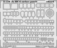 Eduard 72570 Ju 88C-6 surface panels S.A.