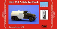 CMK 8028 GMC 353 Airfield fuel tank conv. Set for TAM 1/48