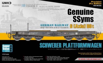 Sabre model 35A05 Genuine SSyms 6-Axle 80ton 1:35
