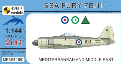 Mark 1 Models MKM-144160 Sea Fury FB.11 'Mediterranean' (2-in-1) 1/144