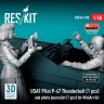 Reskit F48108 USAF Pilot P-47 Thunderbolt&photo journalist 1/48