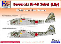 Hm Decals HMD-48085 1/48 Decals Ki-48 Sokei over New Guinea Part 4