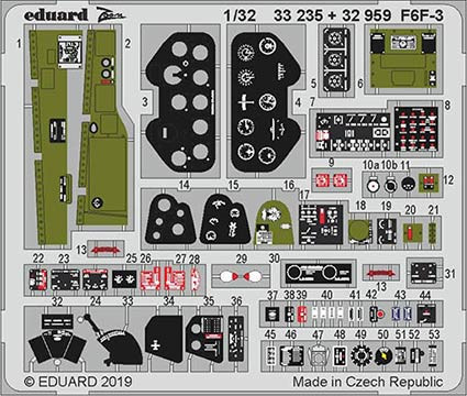 Eduard 33235 1/32 F6F-3 (TRUMP)
