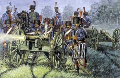 Italeri 06018 Солдаты FRENCH LINE/GUARD ARTILLERY 1/72
