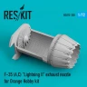 Reskit RSU72-220 F-35 (A,C) 'Lightning II' exh.nozzle (ORANGE) 1/72