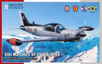 Special Hobby SH72433 SIAI-M. SF-260EA/D/EU 'Late Bulged Canopy' 1/72