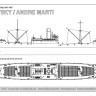 Combrig 70822WL Trotsky/Andre Marti D-Class Dry Cargo Ship, 1921-1957 1/700